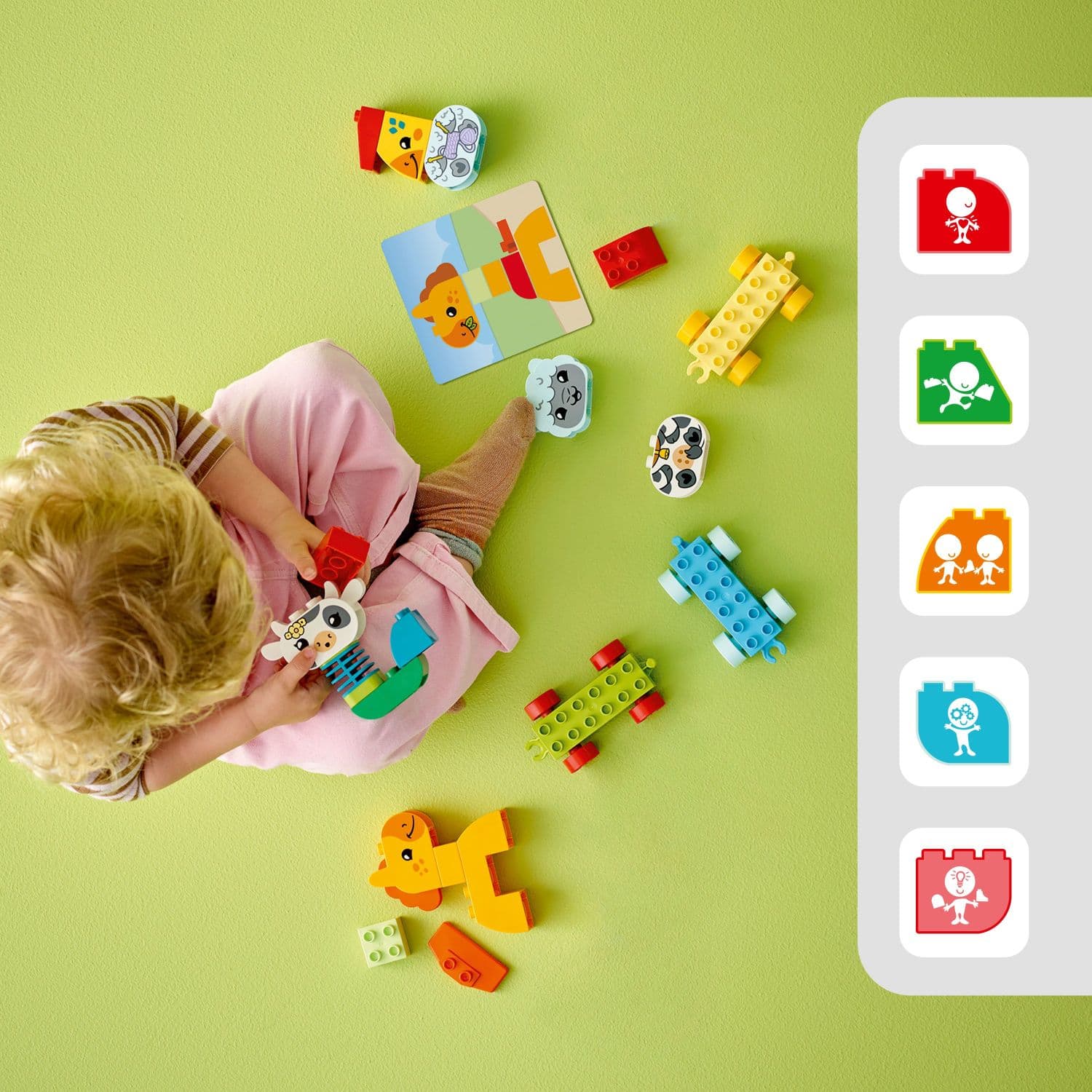 Alt View 39. LEGO - DUPLO My First Animal Train and Horse Toy 10412.