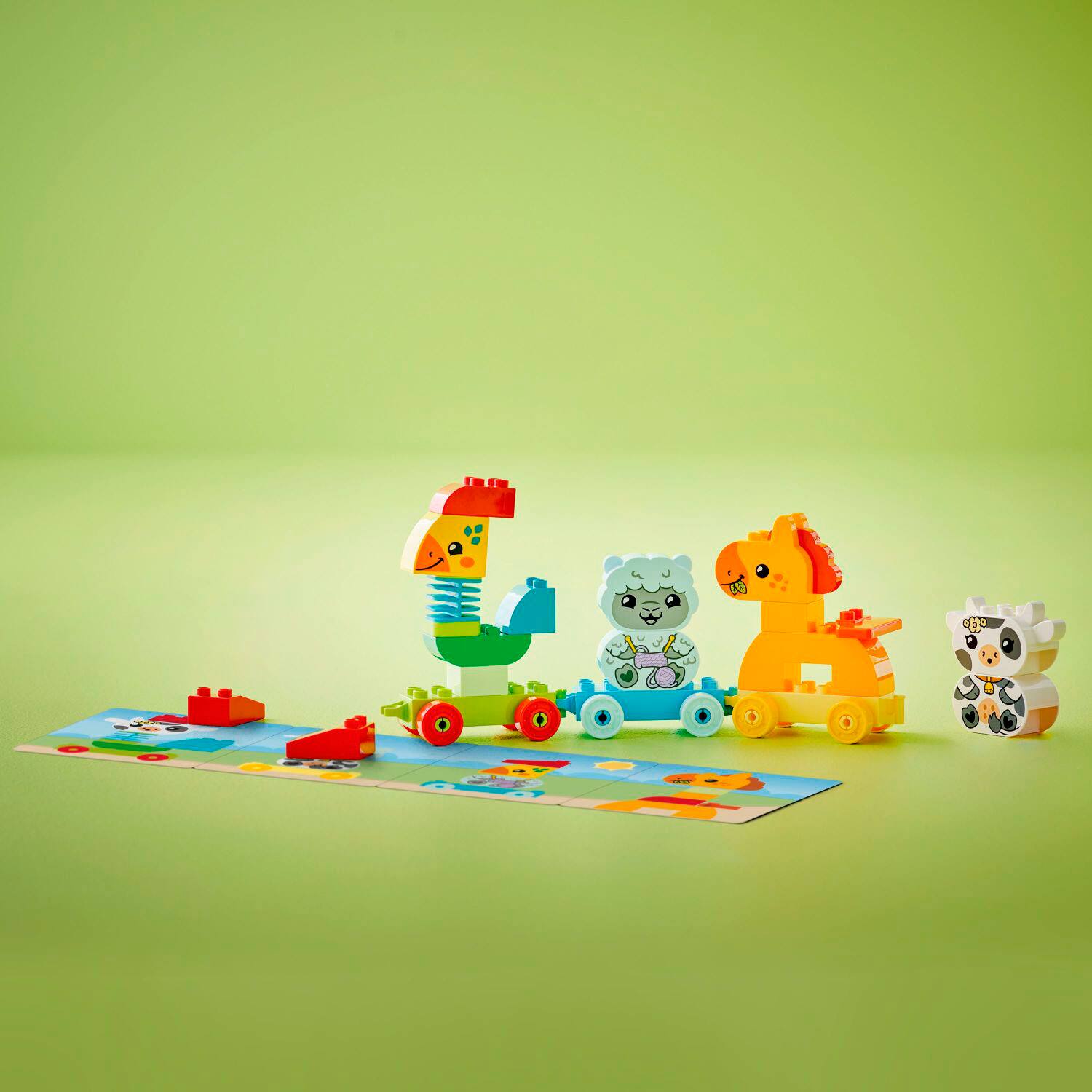 Left. LEGO - DUPLO My First Animal Train and Horse Toy 10412.