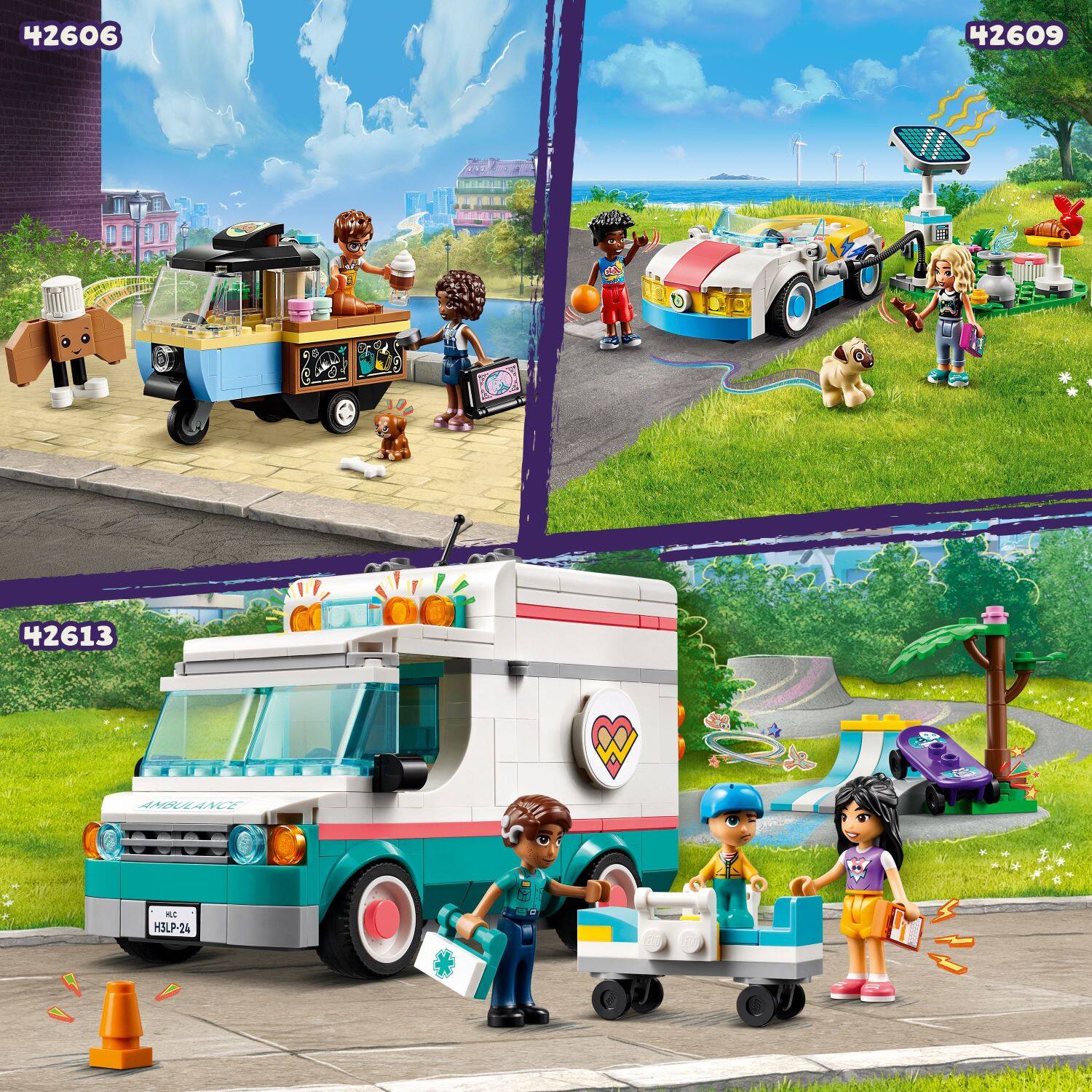 LEGO Friends Hot Dog Food Truck Toy 42633 6465056 Best Buy