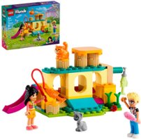 LEGO - Friends Cat Playground Adventure Set, Pretend Animal Toy 42612 - Front_Zoom