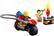 Angle. LEGO - City Fire Rescue Motorcycle Toy Building Set 60410.