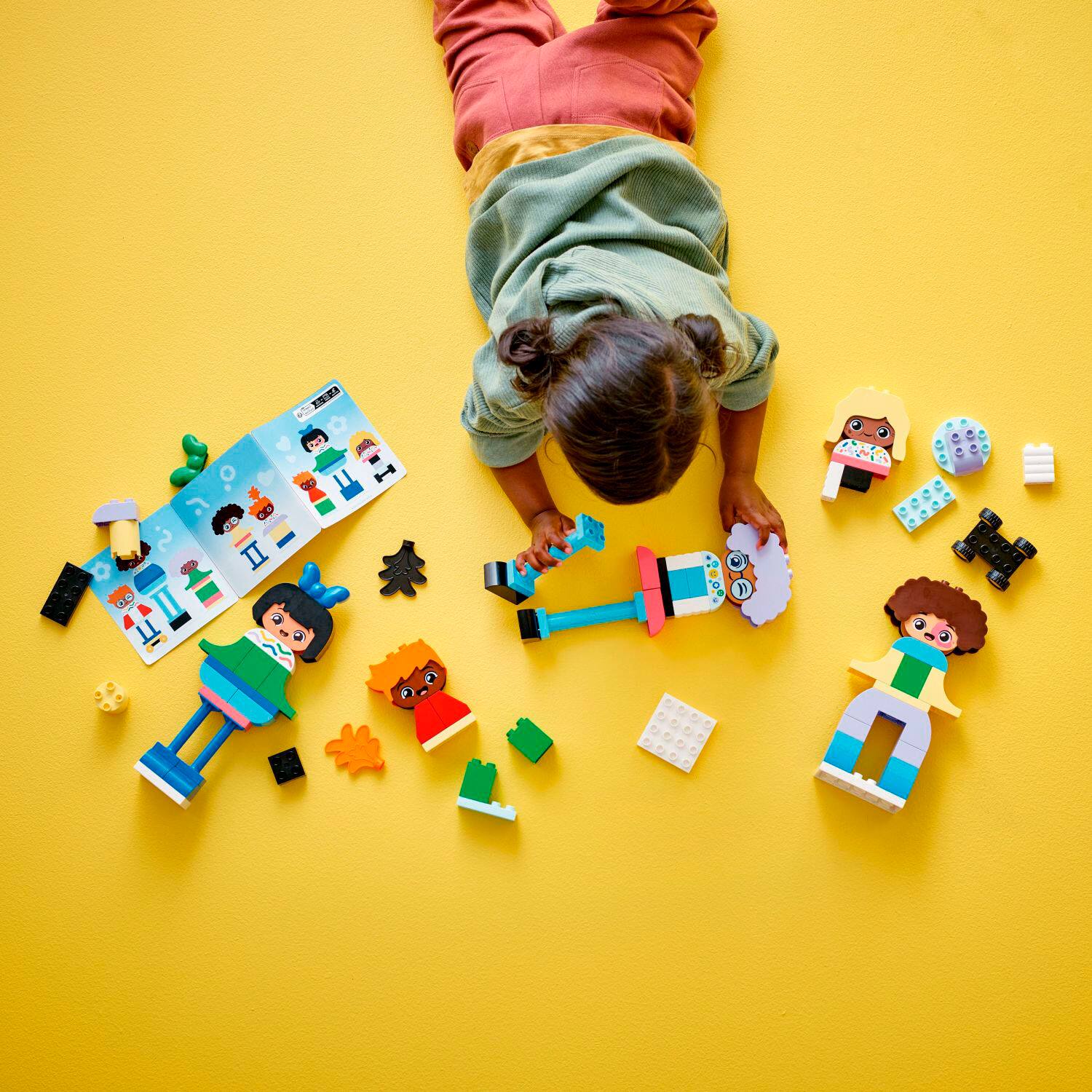 Alt View 12. LEGO - DUPLO Town Buildable People with Big Emotions Interactive Toy 10423.