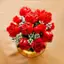 Angle. LEGO - Icons Bouquet of Roses Build and Display Set 10328.