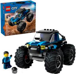 City Blue Monster Truck Off-Road Toy, Mini Monster Truck 60402