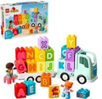 LEGO - DUPLO Town Alphabet Truck Toy, Toddler Education Toy 10421 - Front_Zoom