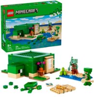 LEGO - Minecraft The Turtle Beach House Construction Toy 21254 - Front_Zoom