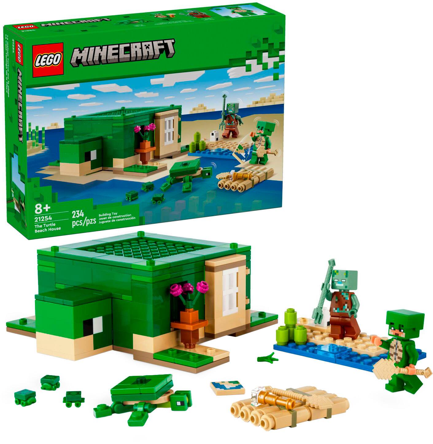 Minecraft The Turtle Beach House Construction Toy 21254