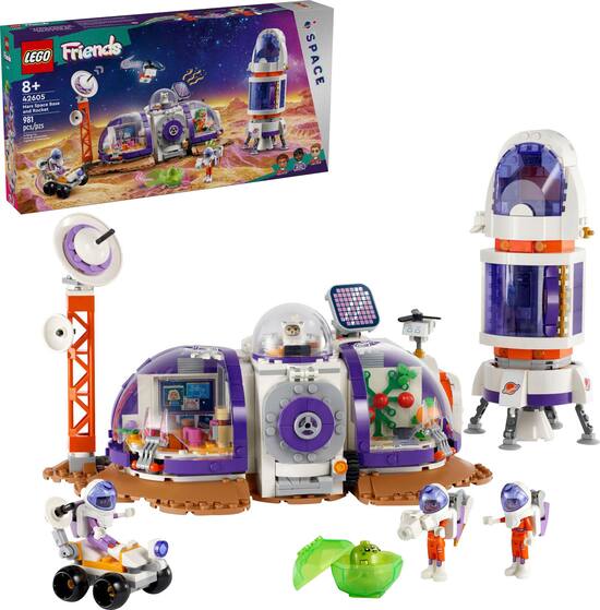 LEGO Friends Mars Space Base and Rocket Toy for Pretend Play 42605 6470673 Best Buy