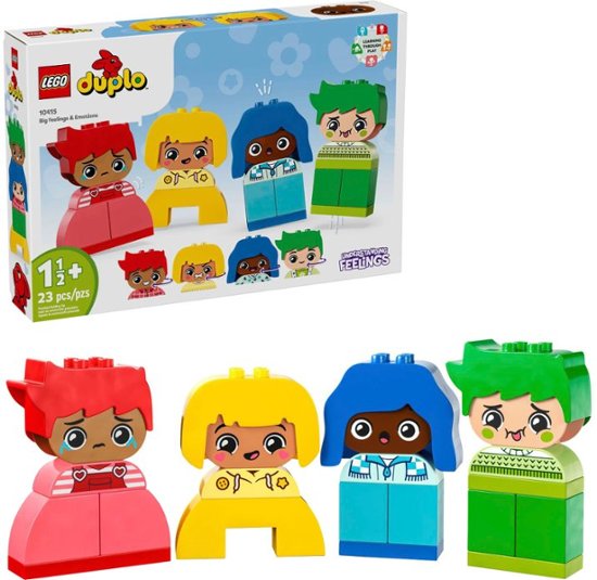 Front. LEGO - DUPLO My First Big Feelings & Emotions Interactive Toy 10415.