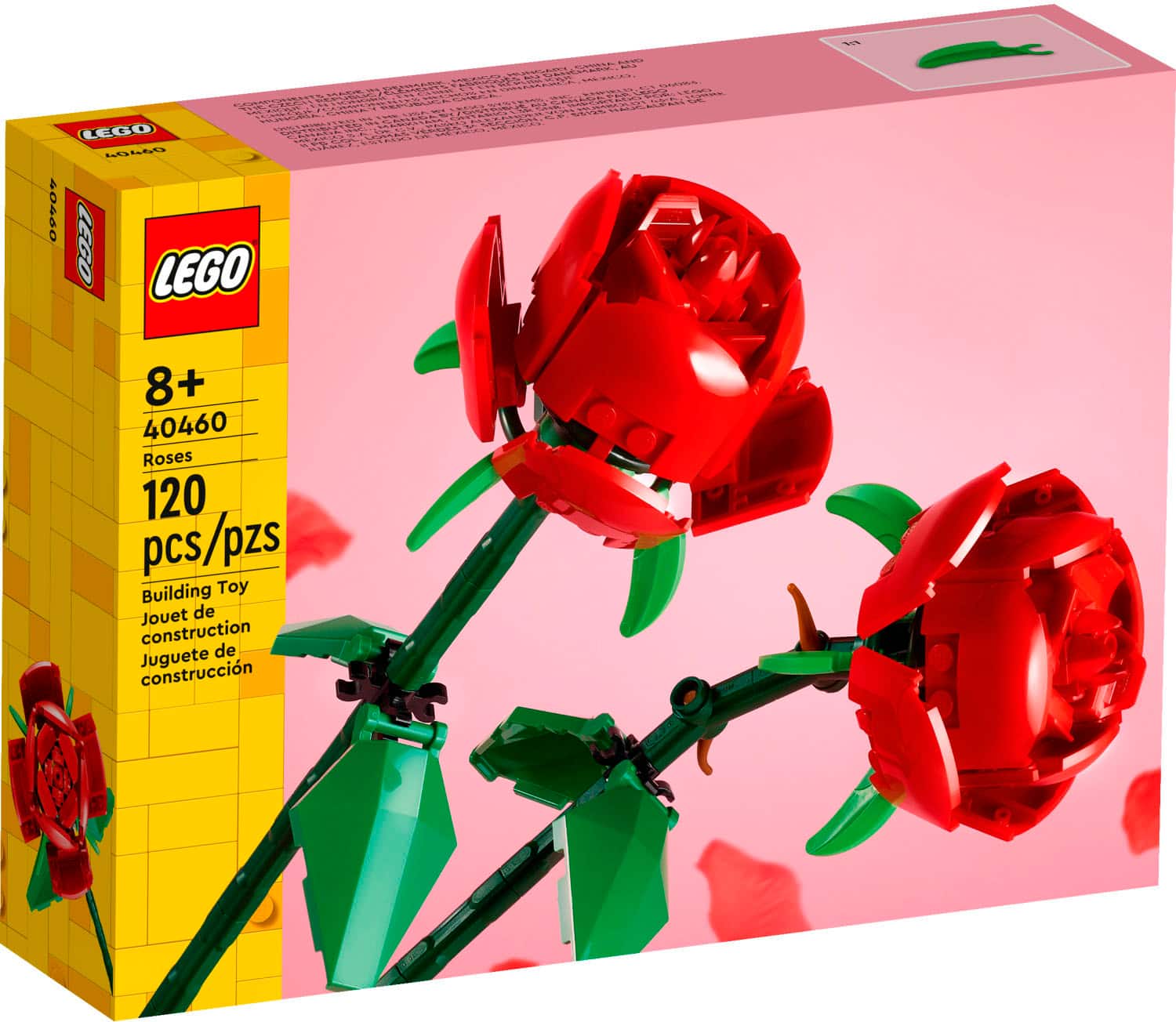 LEGO - Roses Botanical Collection Building Set 40460 - Multicolor - Front_Zoom