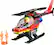 Angle. LEGO - City Fire Rescue Helicopter Pretend Play Toy 60411.