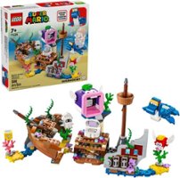 LEGO - Super Mario Dorrie's Sunken Shipwreck Adventure Expansion Set 71432 - Front_Zoom