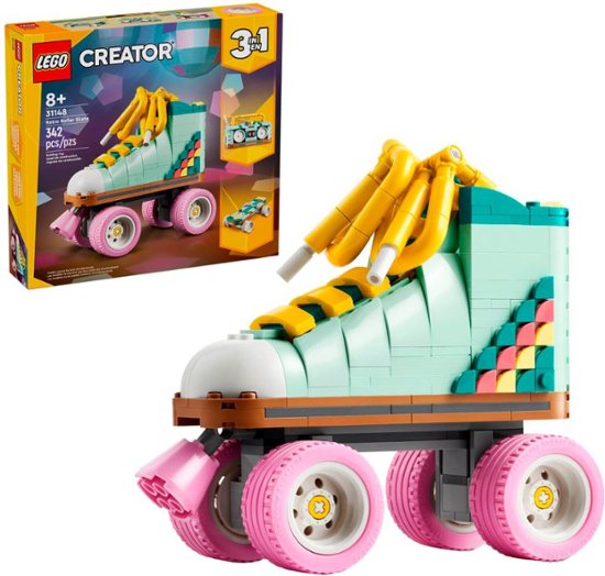 LEGO Creator 3 in 1 Retro Roller Skate Toy 31148 6470623 - Best Buy