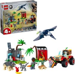 LEGO - Jurassic World Baby Dinosaur Rescue Center Building Toy 76964 - Front_Zoom