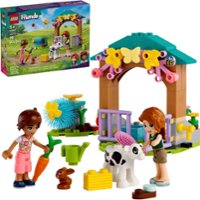 LEGO - Friends Autumn’s Baby Cow Shed Farm Animal Toy 42607 - Front_Zoom