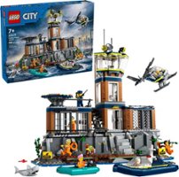 LEGO - City Police Prison Island Building Toy 60419 - Front_Zoom