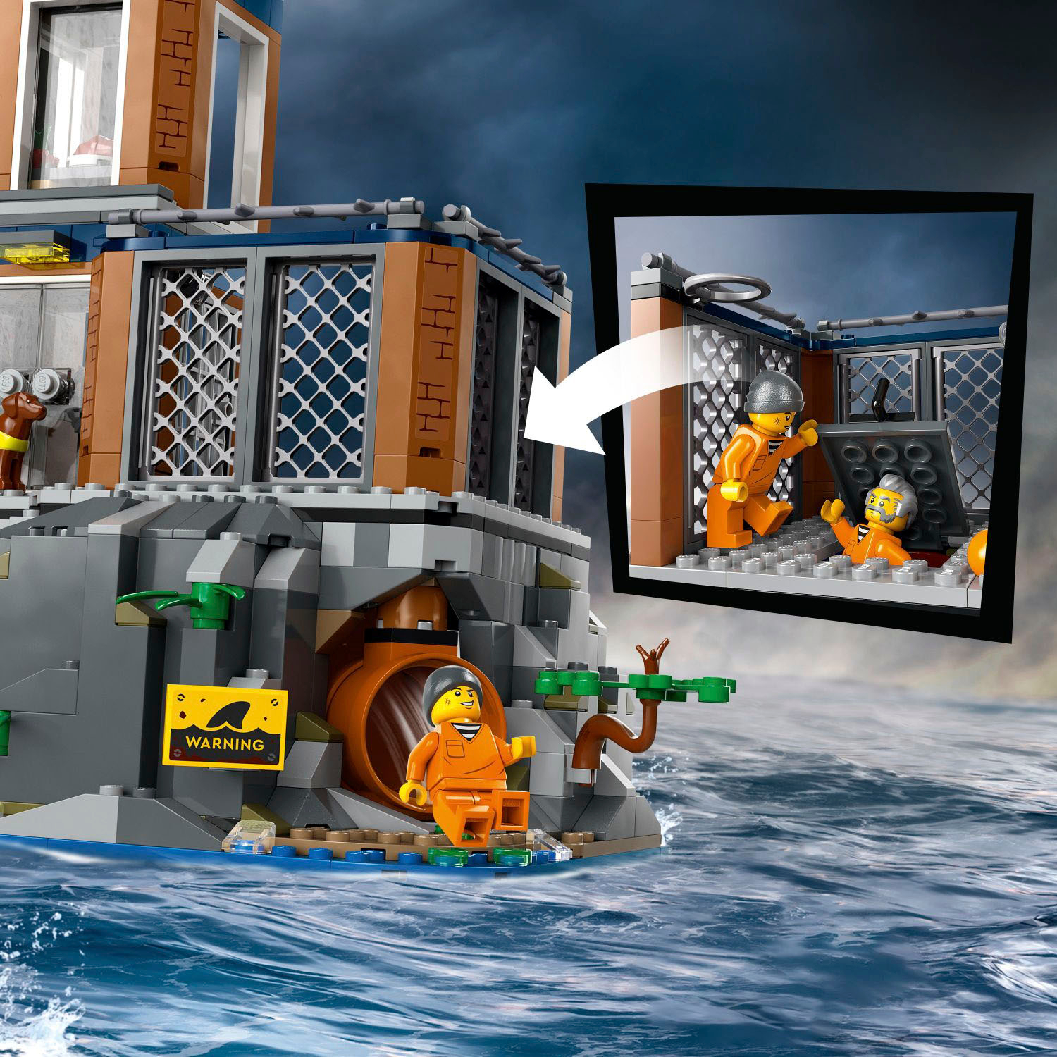 LEGO 60419 La prison de la police en haute mer