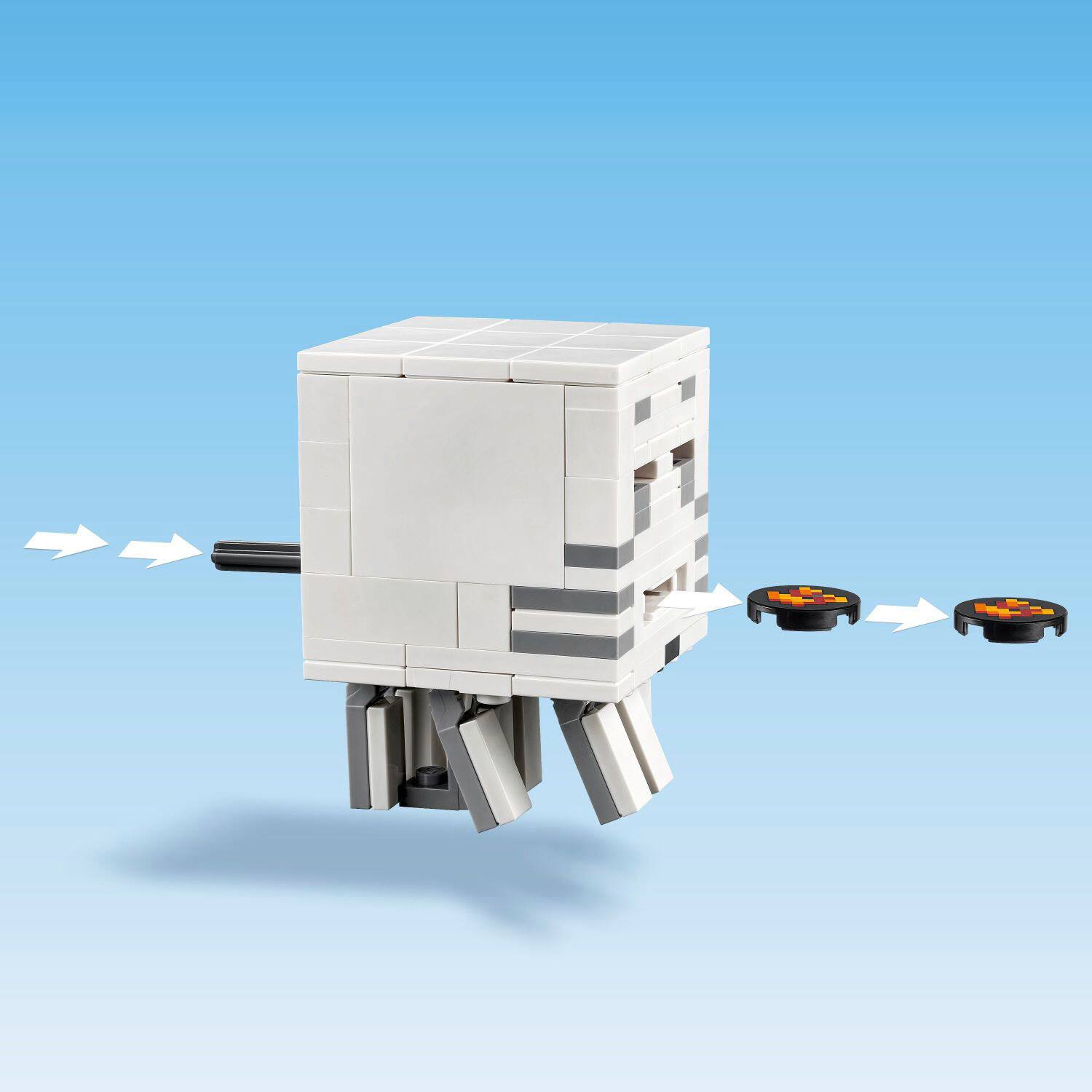 Alt View 13. LEGO - Minecraft The Nether Portal Ambush Building Toy 21255.