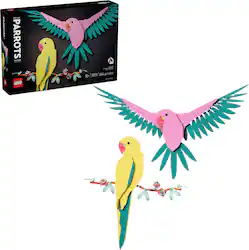 LEGO - Art The Fauna Collection – Macaw Parrots, Wall Art Décor 31211 - Multicolor - Front_Zoom