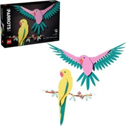LEGO - Art The Fauna Collection – Macaw Parrots, Wall Art Décor 31211 - Multi - Front_Zoom