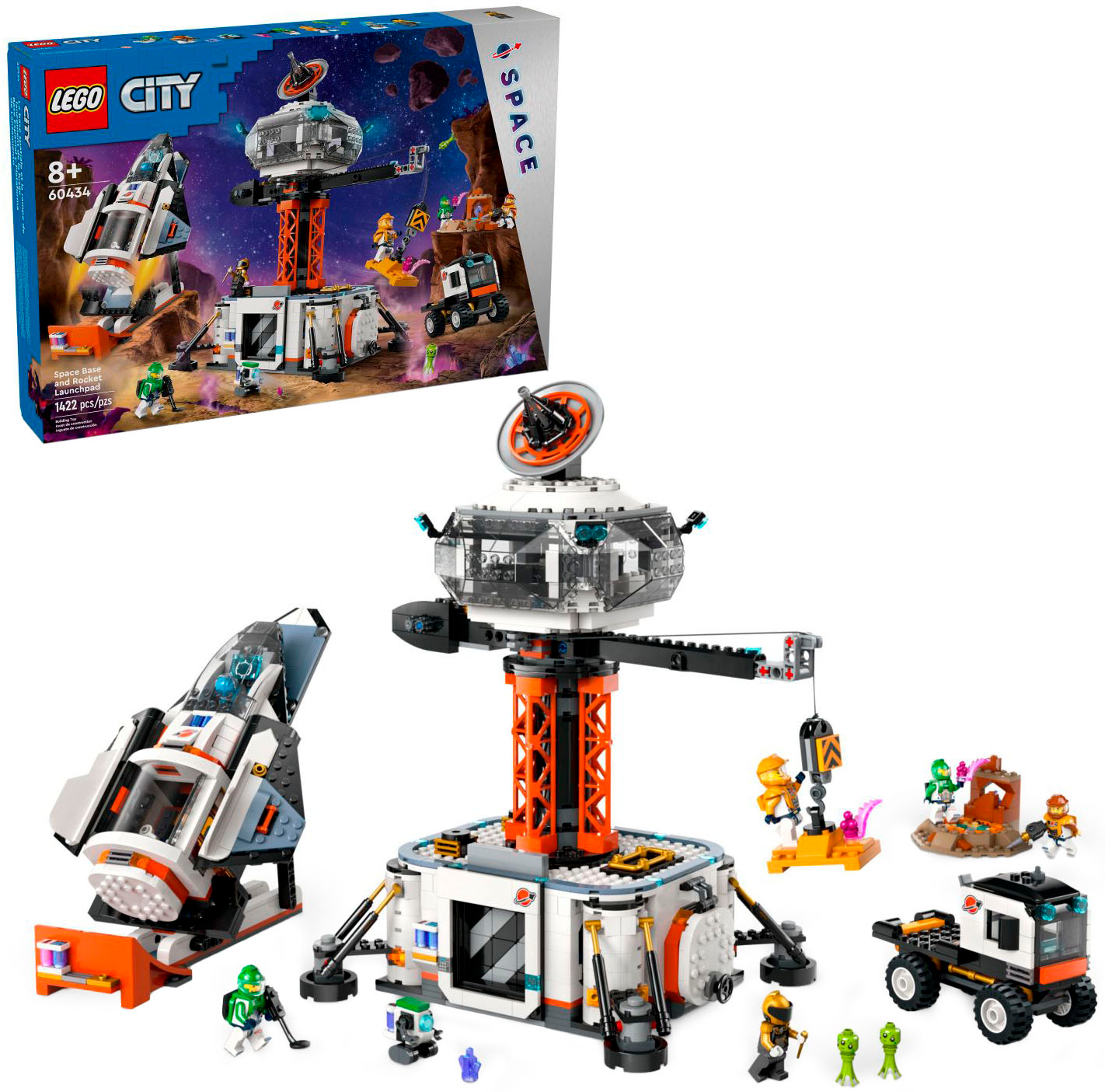 LEGO City Space Base and Rocket Launchpad 6470832 - Best Buy