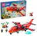 Front. LEGO - City Fire Rescue Plane Toy for Kids Set 60413.