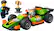 Angle. LEGO - City Green Race Car Set, Racing Vehicle Toy 60399.