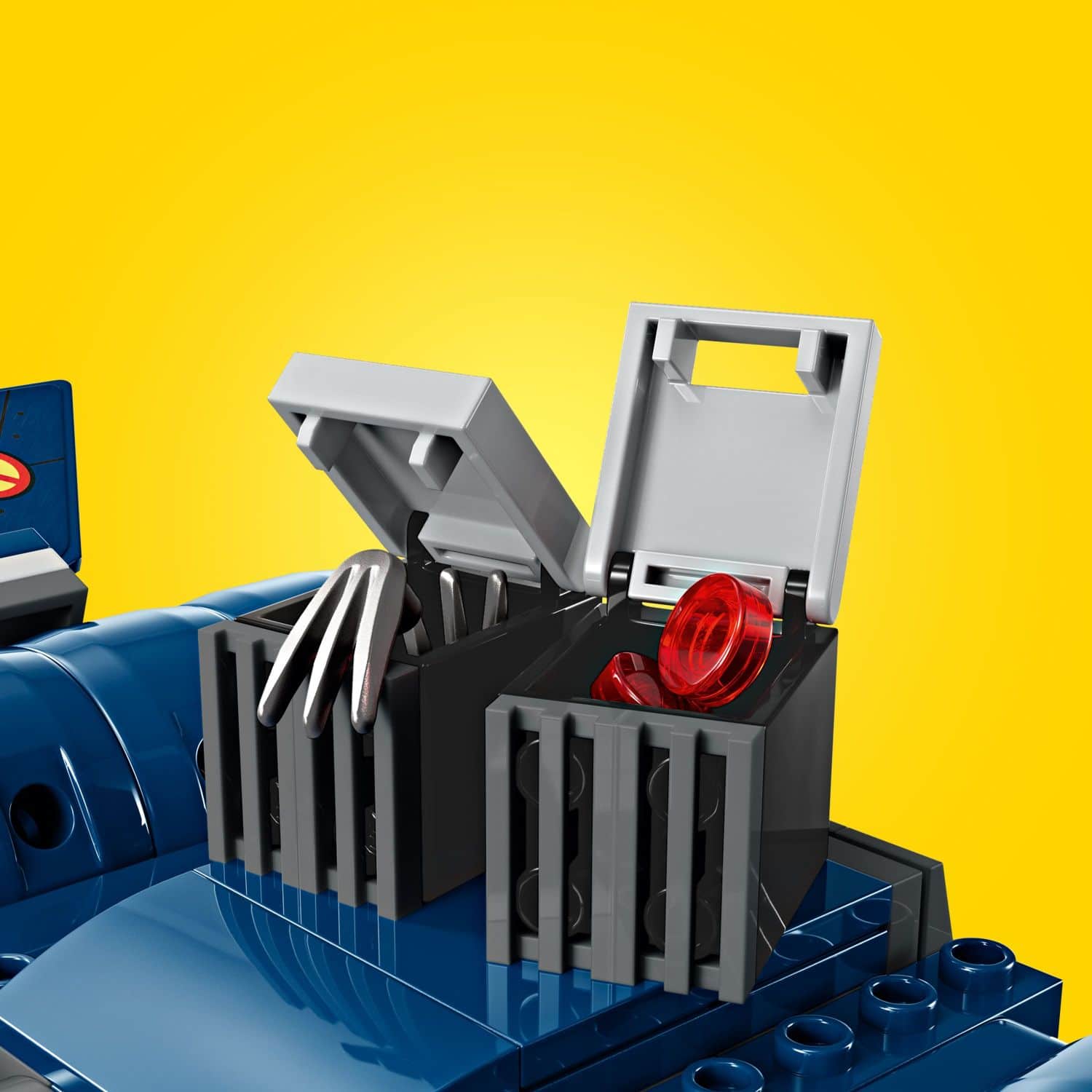 Alt View 40. LEGO - Marvel X-Men X-Jet Building Toy for Marvel Fans 76281.