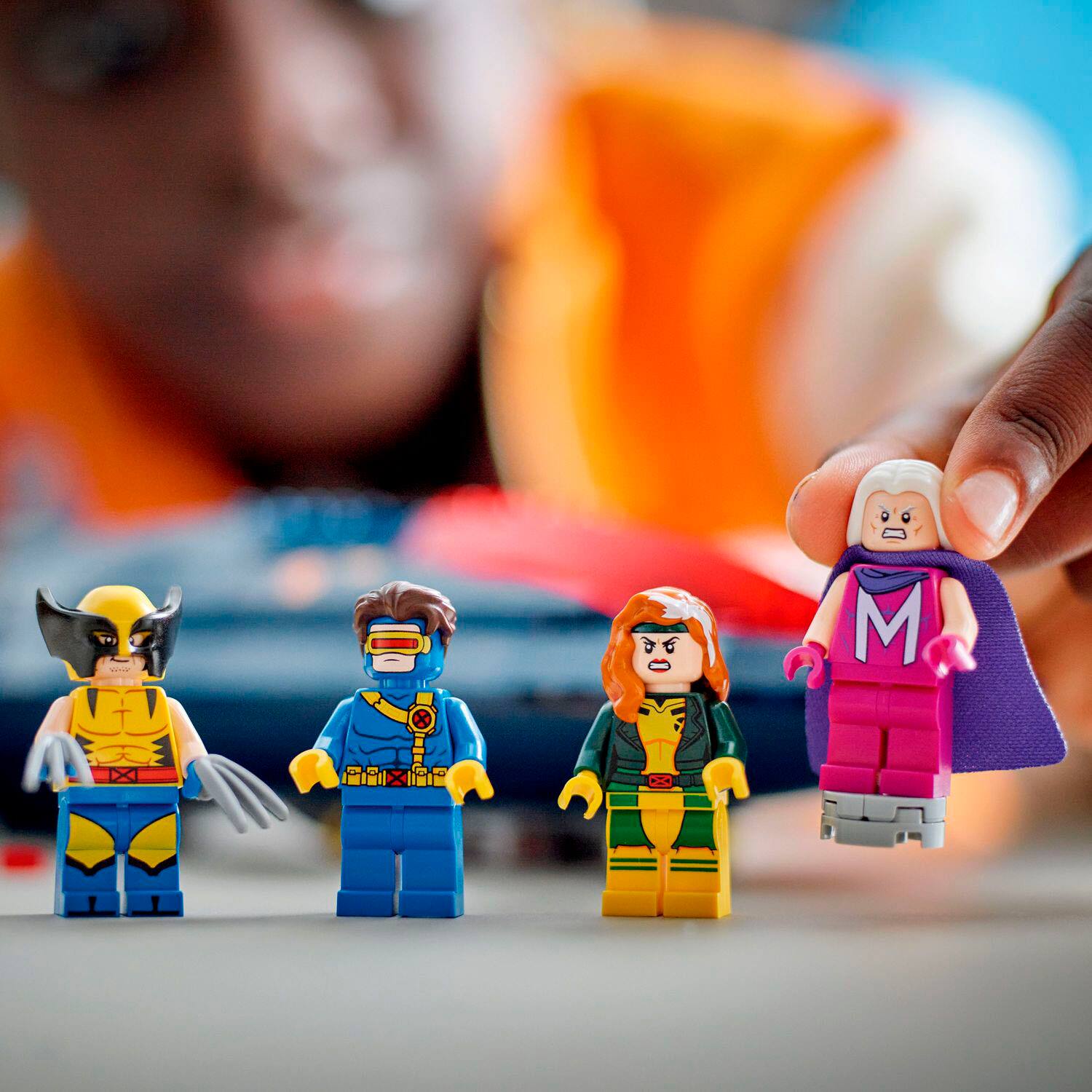 Alt View 13. LEGO - Marvel X-Men X-Jet Building Toy for Marvel Fans 76281.