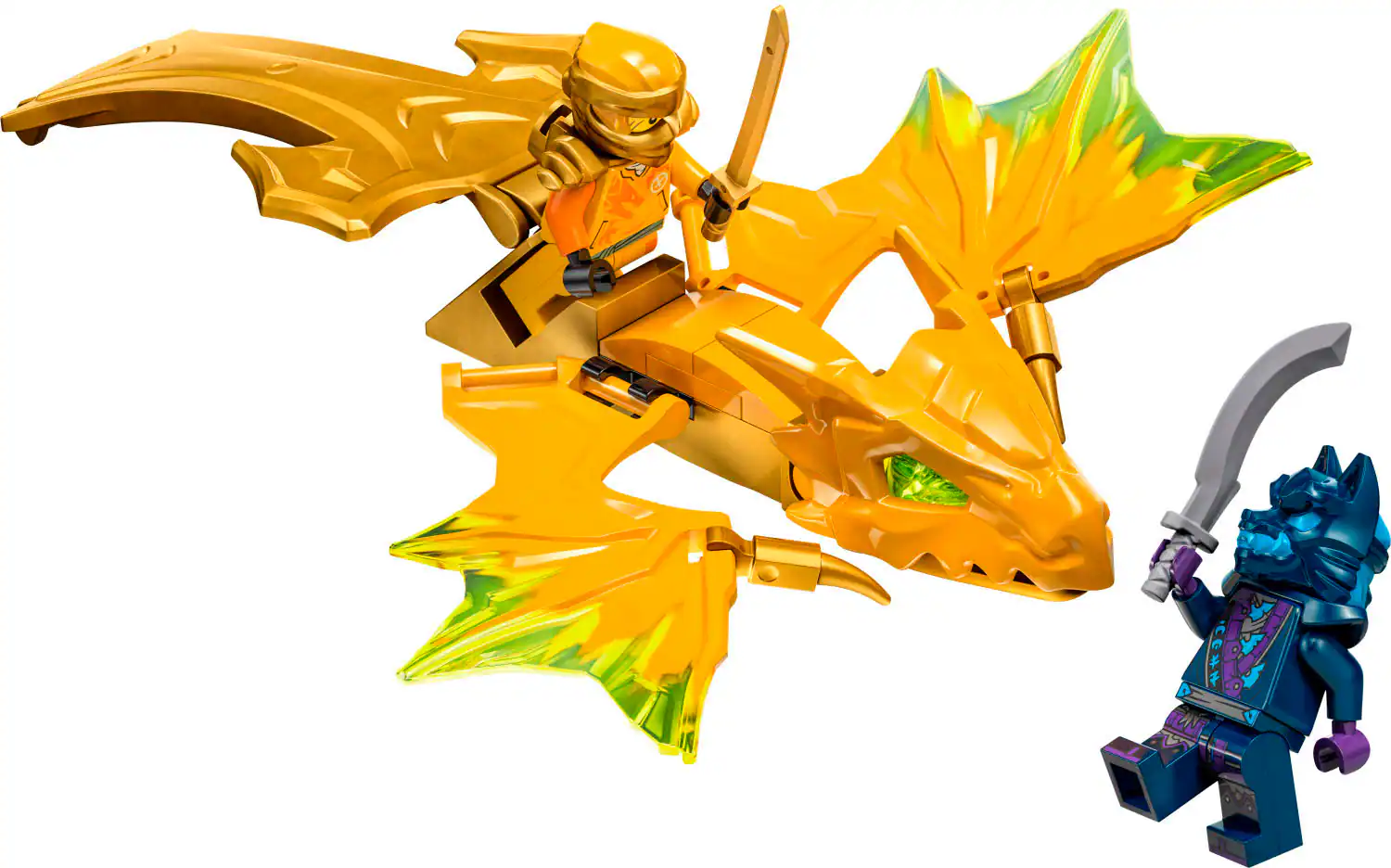 Angle. LEGO - NINJAGO Arin’s Rising Dragon Strike Toy 71803.