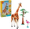 LEGO - Creator 3 in 1 Wild Safari Animals Set, Giraffe, Gazelles or Lion Toy 31150