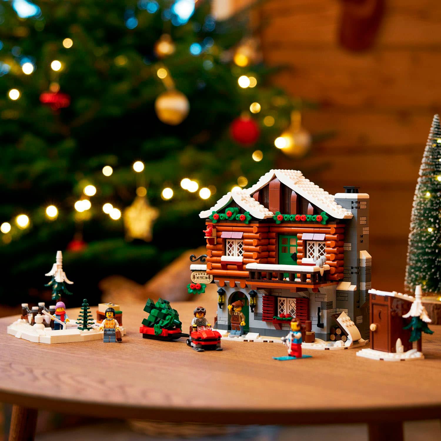 Alt View 13. LEGO - LEGO Icons Alpine Lodge Model Building Kit 10325.