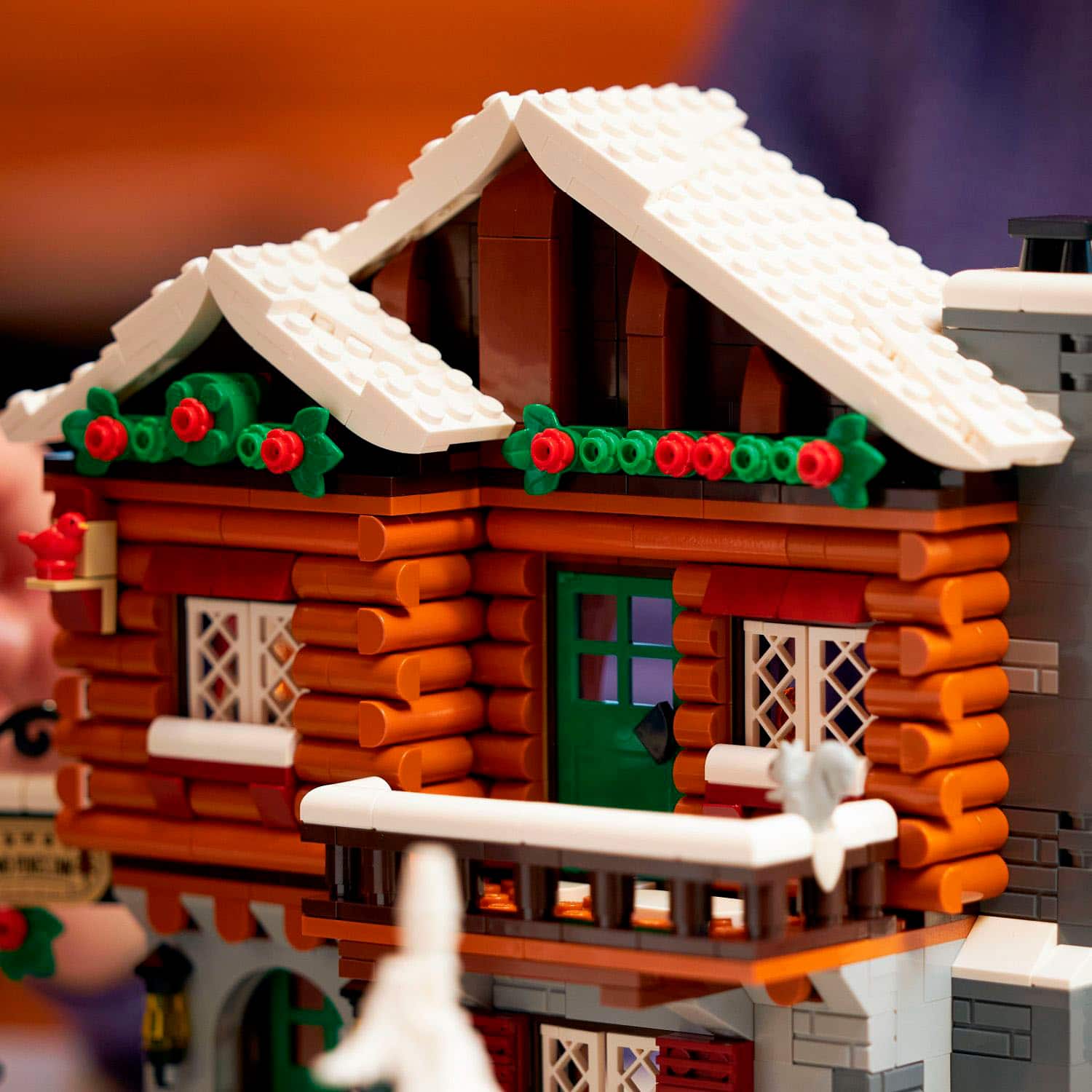 Angle. LEGO - LEGO Icons Alpine Lodge Model Building Kit 10325.