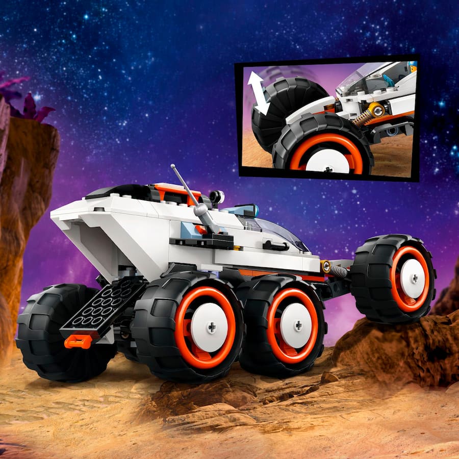 LEGO City Space Explorer Rover and Alien Life Pretend Play Toy LEGO City Space Explorer Rover and Alien Life Pretend Play Toy