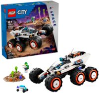 LEGO - City Space Explorer Rover and Alien Life Pretend Play Toy 60431 - Front_Zoom