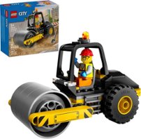 LEGO - City Construction Steamroller Toy Set For Kids 60401 - Front_Zoom