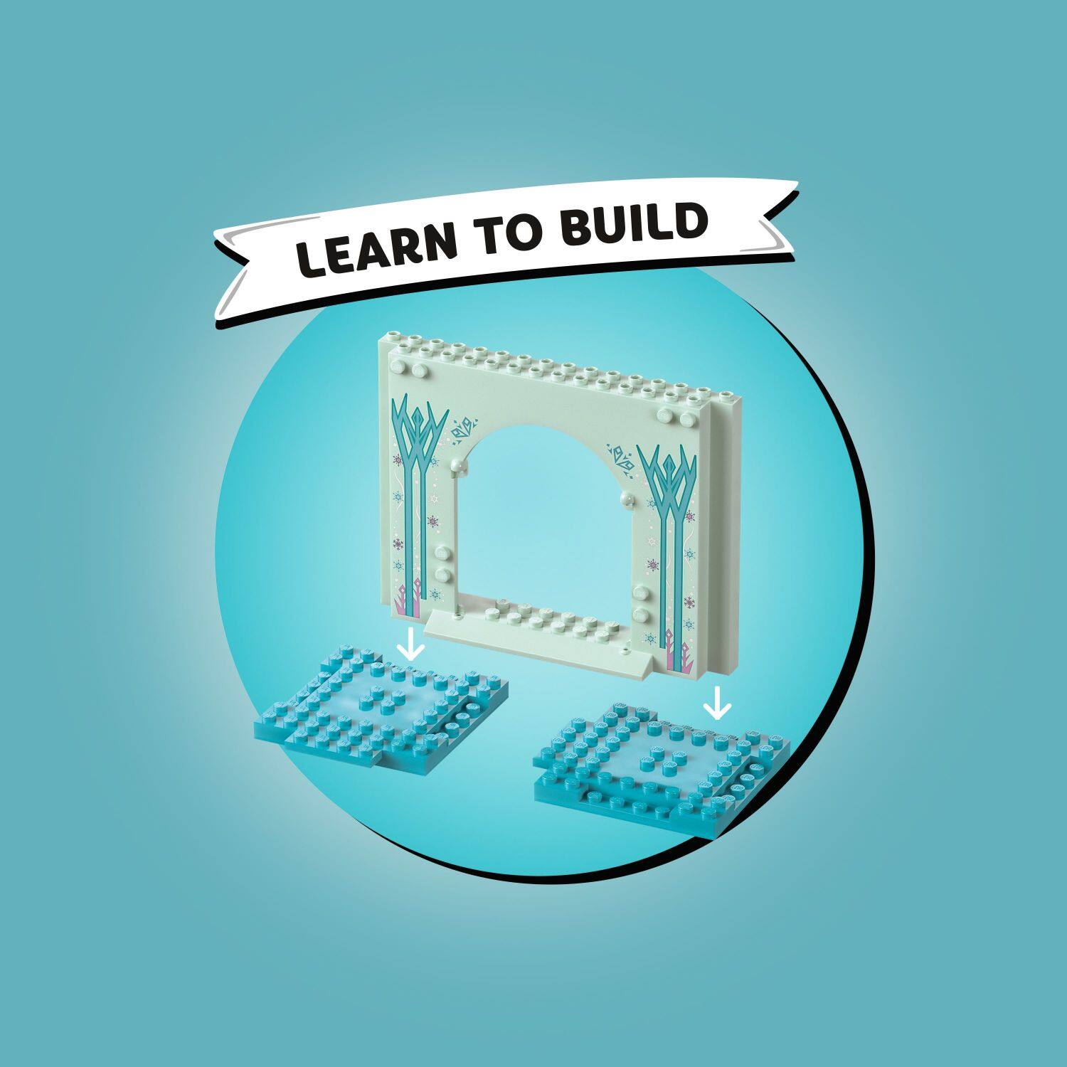 The image features a white and blue Lego set, which is a popular building toy. The set includes various pieces, such as a white frame and blue blocks, that can be assembled to create different structures. The Lego set is designed to help users learn how to build by following the instructions provided with the set. The image showcases the different pieces of the Lego set, emphasizing the creativity and fun that comes with building with Legos.