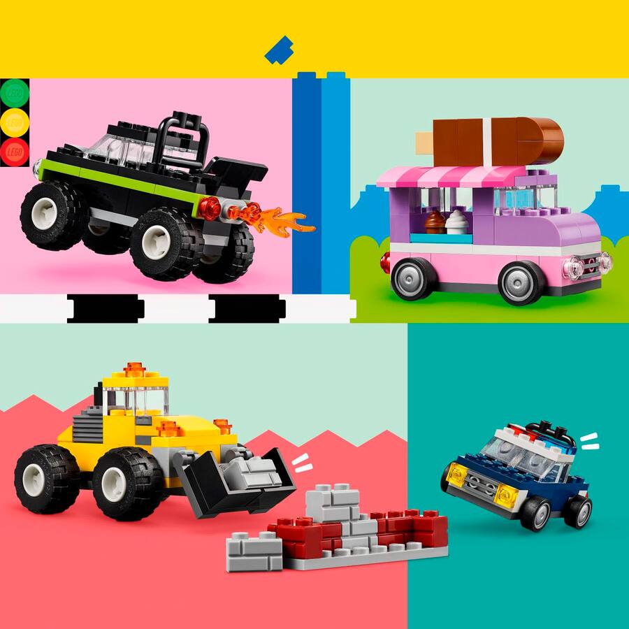 11036 LEGO Classic Creative Vehicles Car Building Toy 11036 6470355 - Best Buy