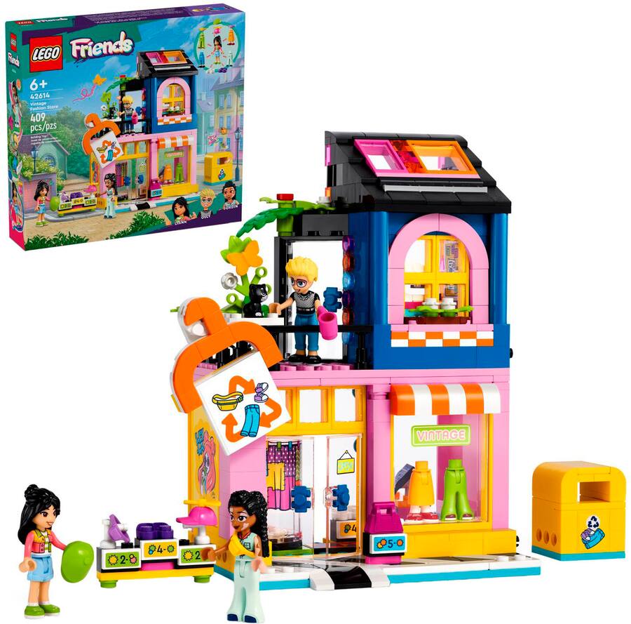 Amazon Lego Friends Age LEGO Friends Vintage Fashion Store