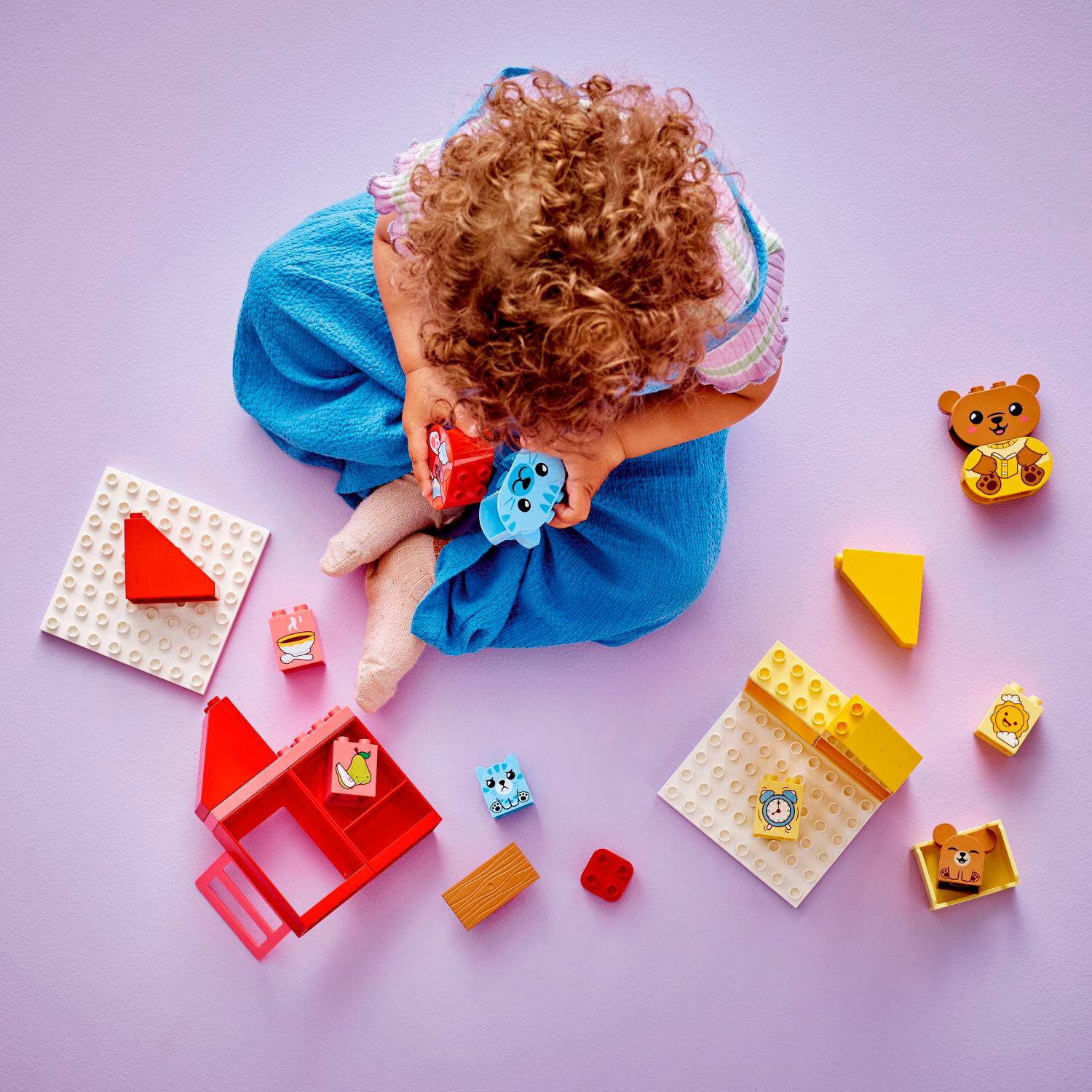 Alt View 11. LEGO - DUPLO My First Daily Routines: Eating & Bedtime Toy 10414.