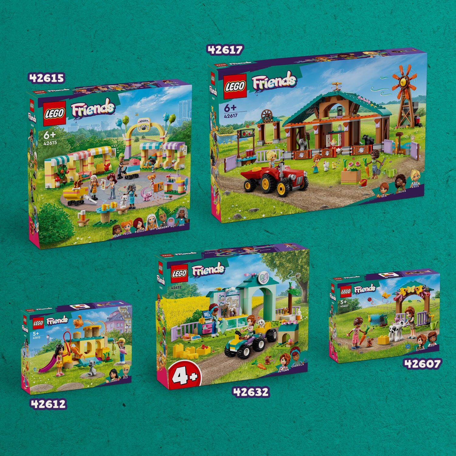 Alt View 13. LEGO - Friends Horse and Pony Trailer Building Toy 42634.