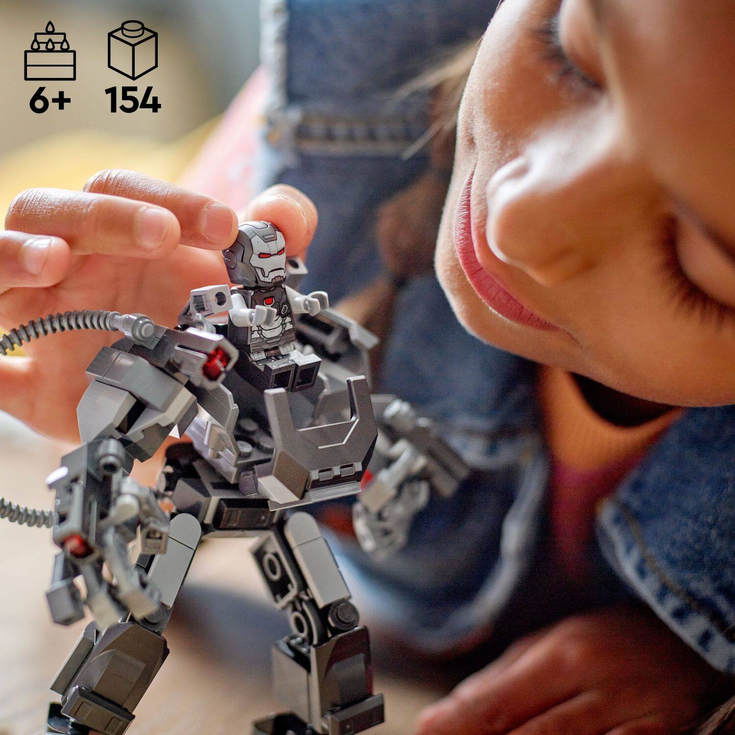 Alt View 40. LEGO - Marvel War Machine Mech Armor Building Toy, 76277.