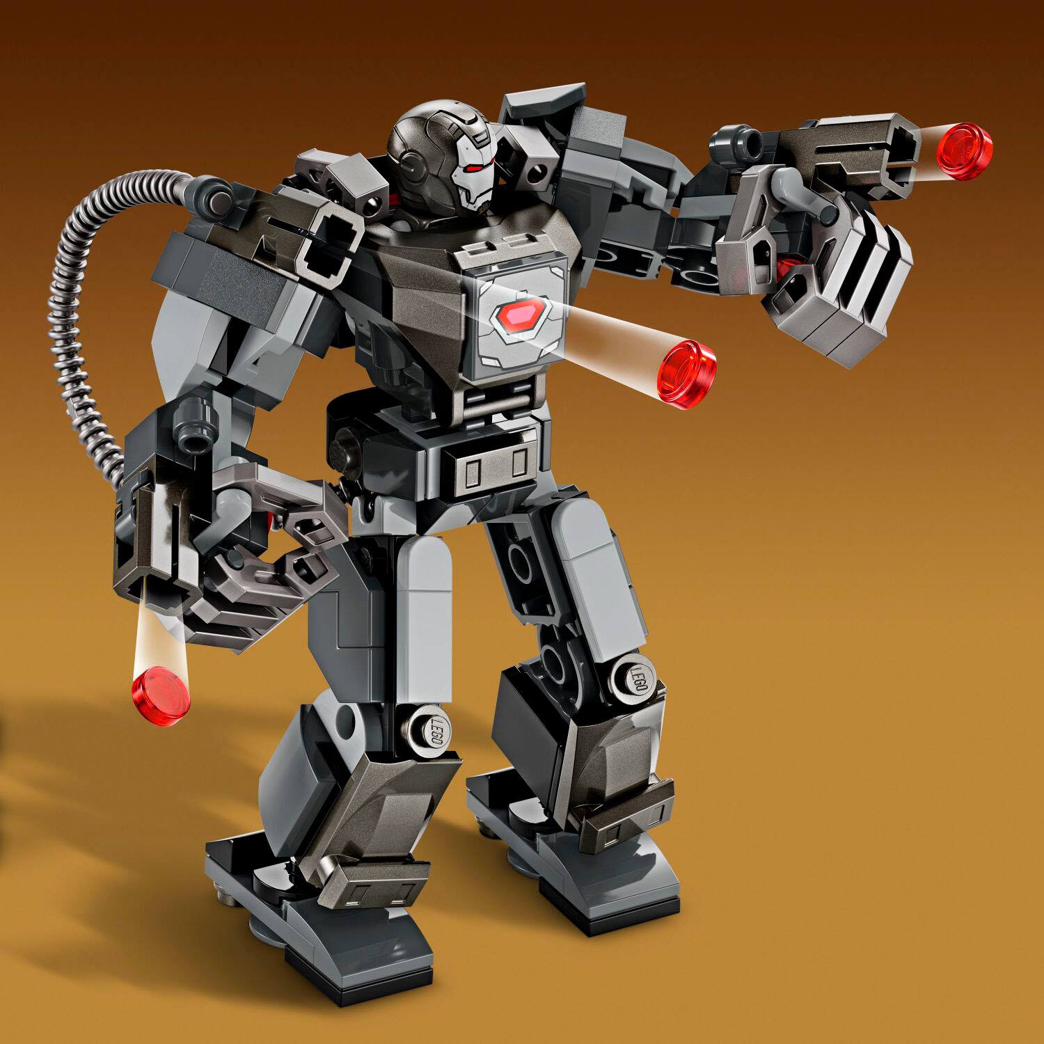 Alt View 11. LEGO - Marvel War Machine Mech Armor Building Toy, 76277.