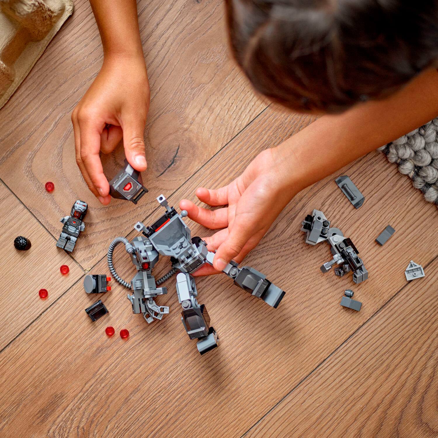 Alt View 12. LEGO - Marvel War Machine Mech Armor Building Toy, 76277.