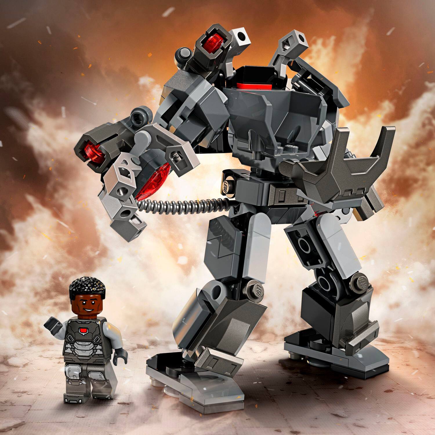 Alt View 13. LEGO - Marvel War Machine Mech Armor Building Toy, 76277.