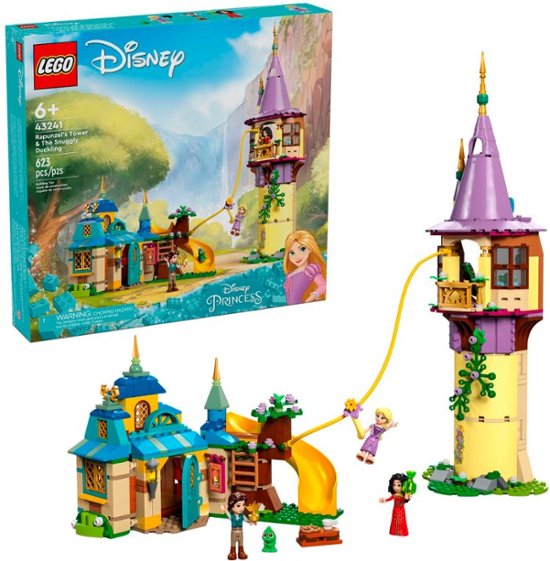 LEGO Disney Princess Rapunzel's Tower & The Snuggly Duckling 43241 6470735  - Best Buy