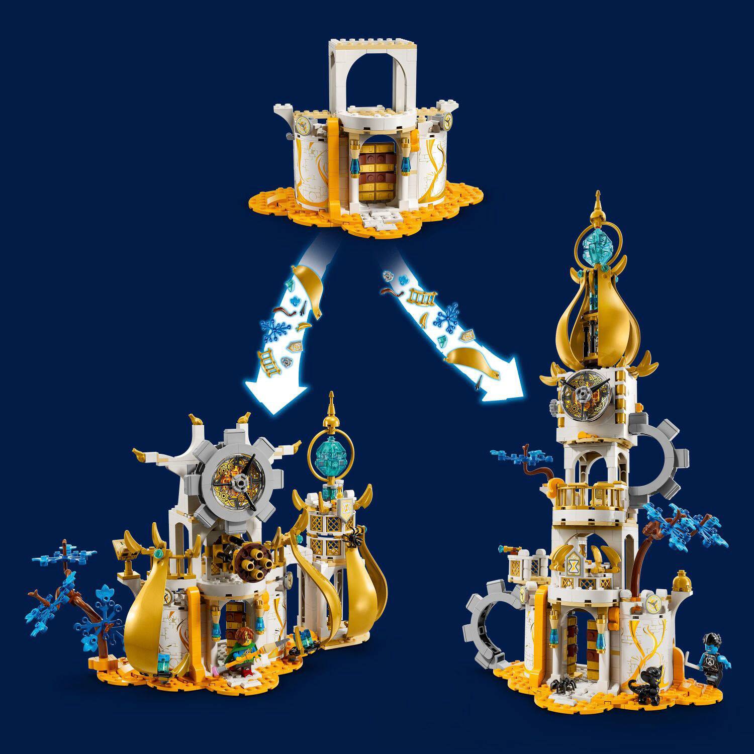 Angle. LEGO - DREAMZzz The Sandman’s Tower Building Set 71477.