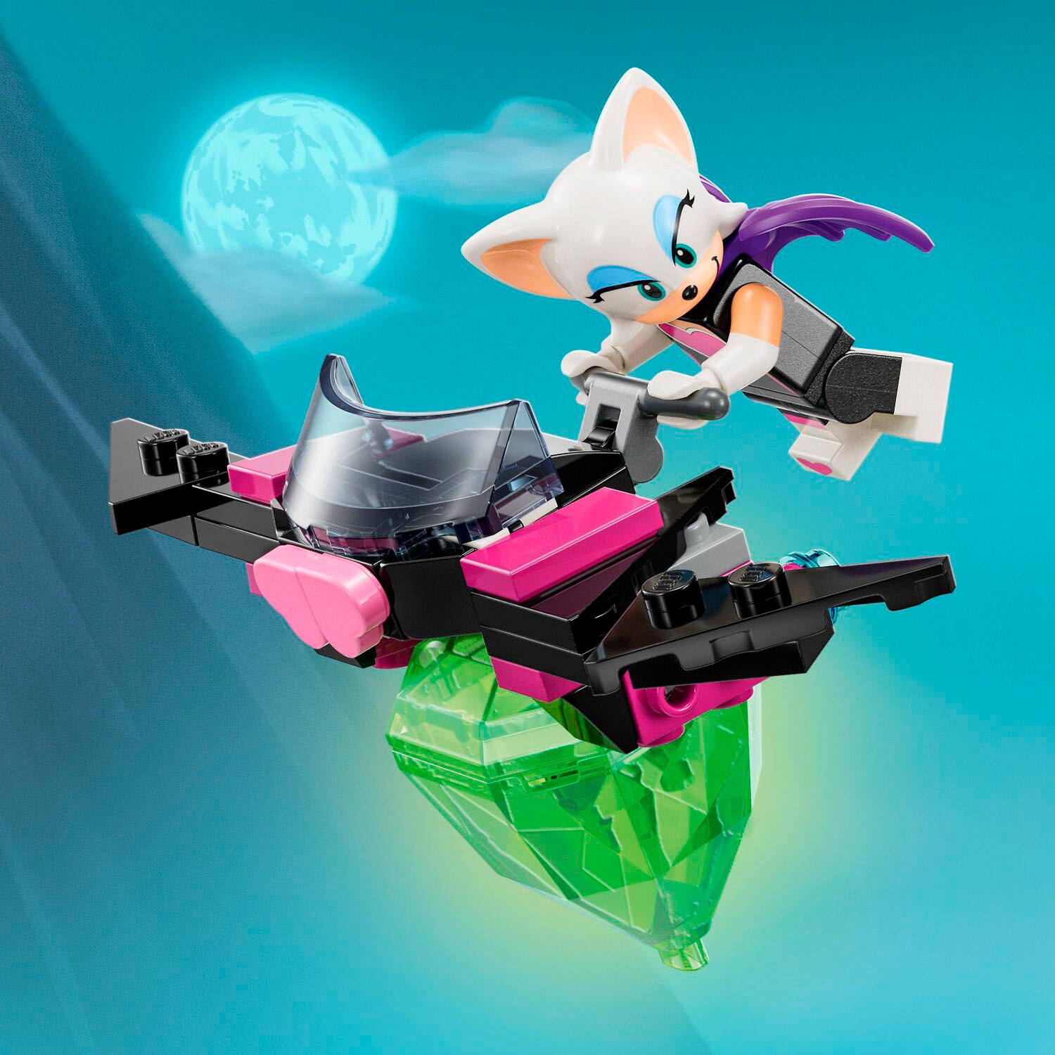 Left. LEGO - Sonic the Hedgehog Knuckles’ Guardian Mech Building Toy Set 76996.