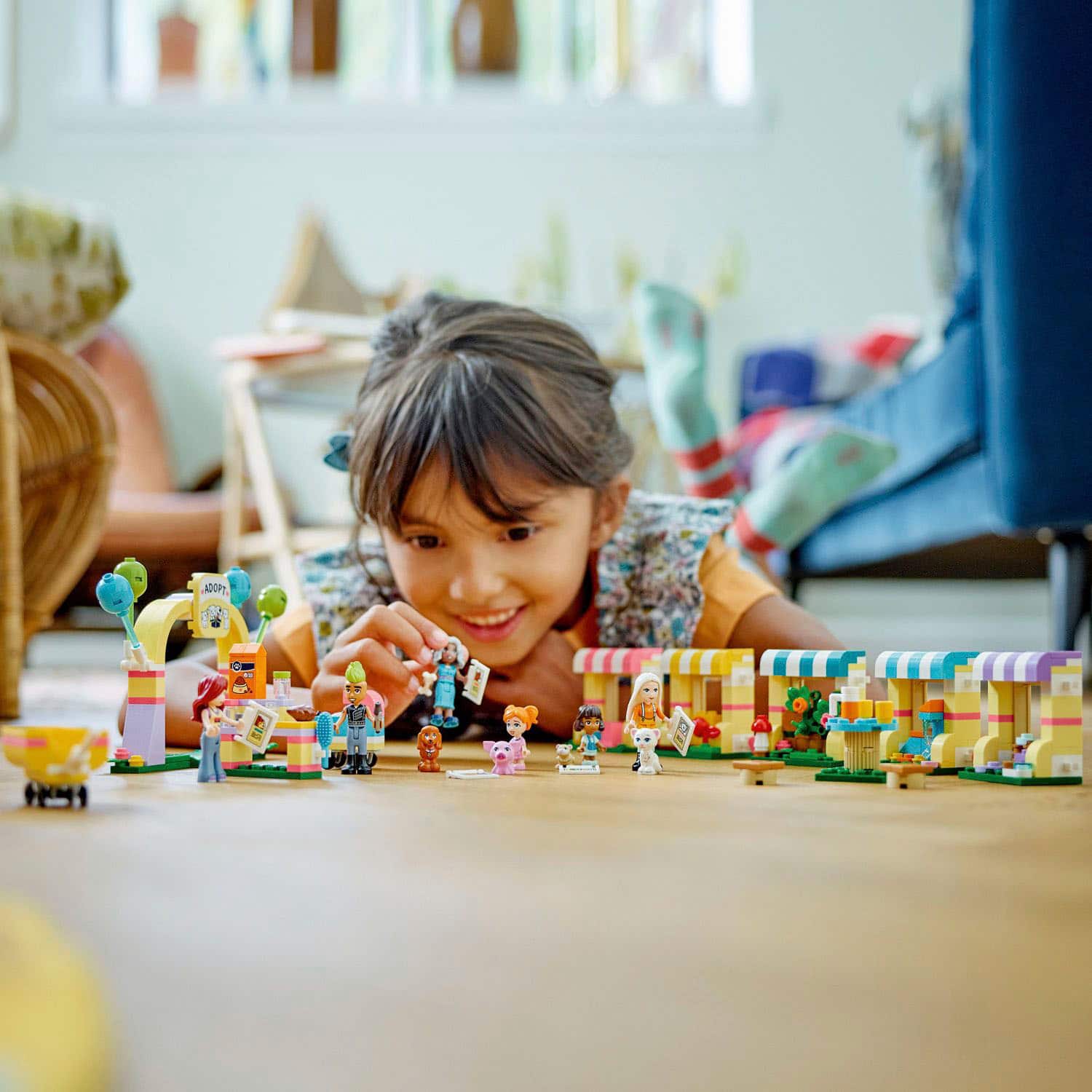 Left. LEGO - Friends Pet Adoption Day Toy 42615.