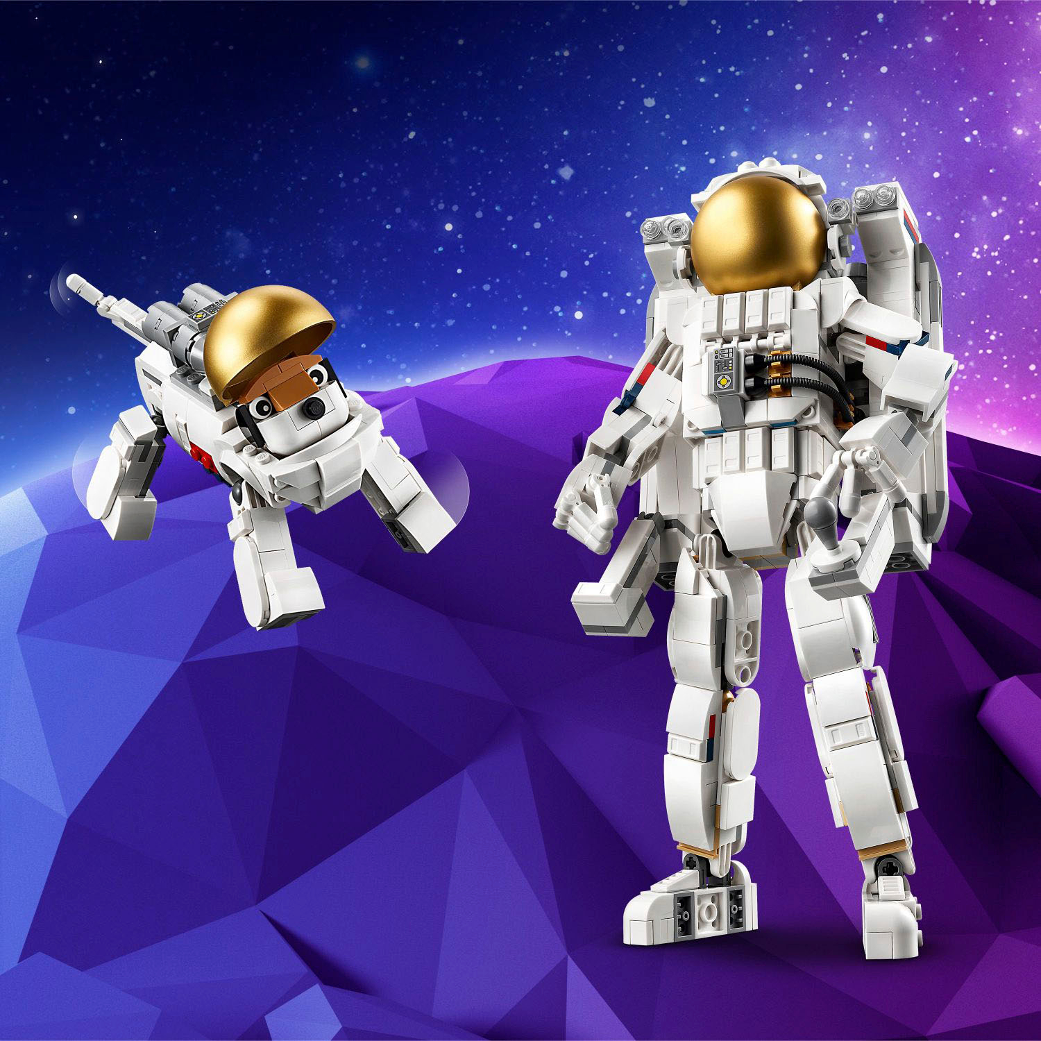 LEGO Creator 31152 3in1 Astronauta Trasformabile in Cane Giocattolo o in  Astronave, Giochi da Costruire per Bambini di 9+ - LEGO - Creator -  Generici - Giocattoli